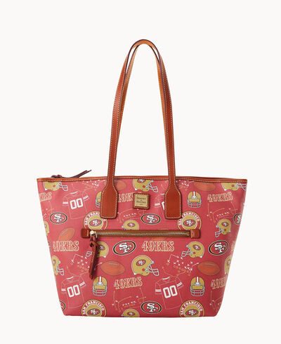 NFL 49ERS Zip Tote