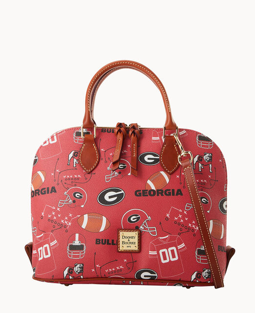 Collegiate University of Georgia Zip Zip Satchel