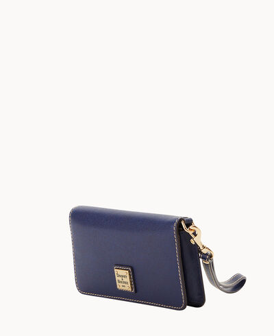 Saffiano Fey Phone Wristlet