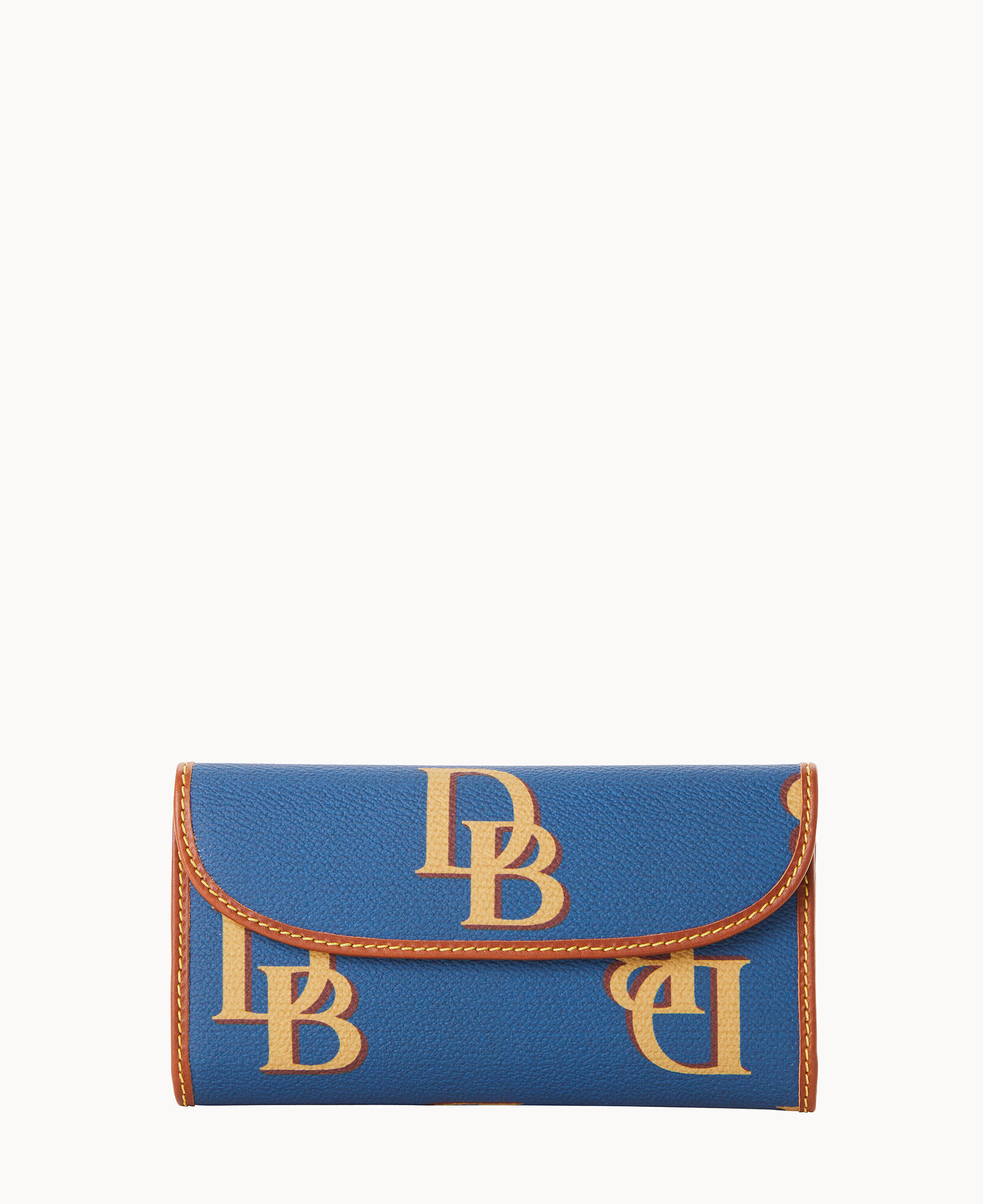 BOSS - Monogram-print wallet in Italian coated fabric and leather