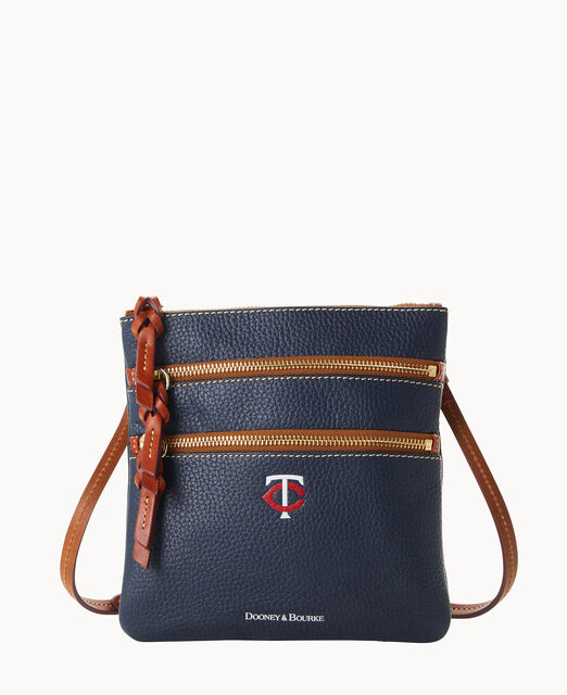 MLB Twins N S Triple Zip Crossbody