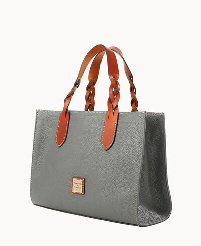 Pebble Grain Gia Satchel