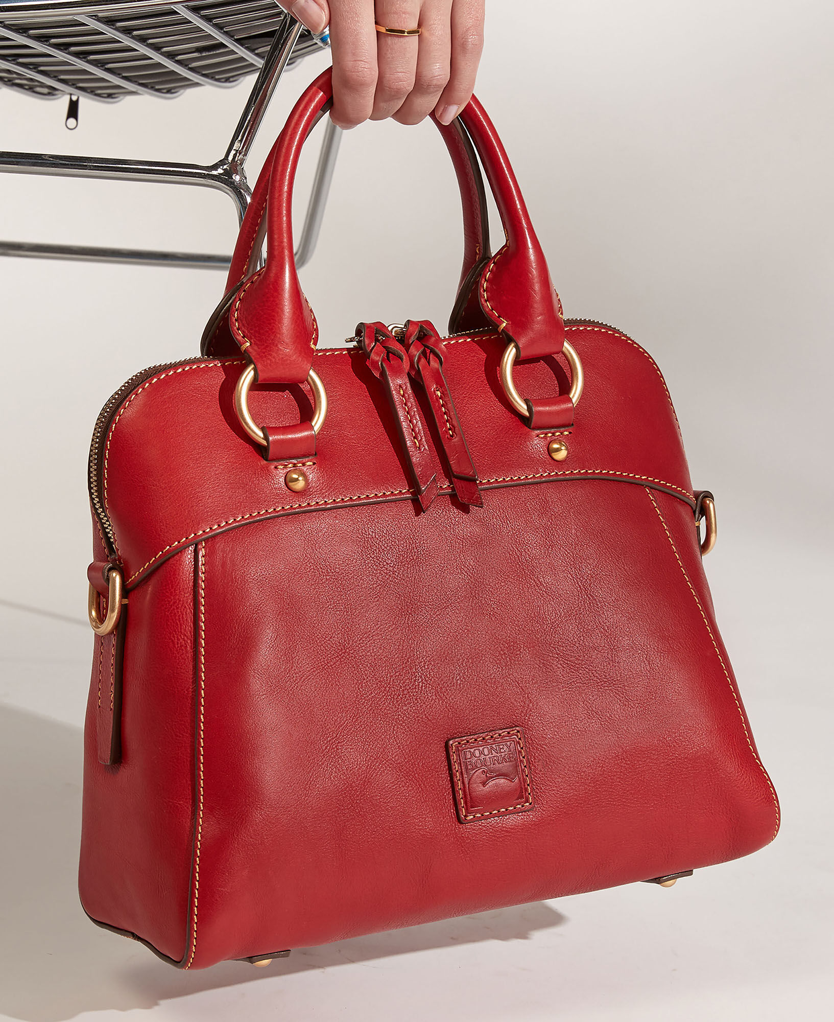 DOONEY AND BOURKE— FLORENTINE CAMERON in the color Salmon- REVIEW