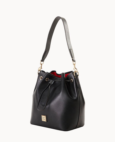 Saffiano Drawstring