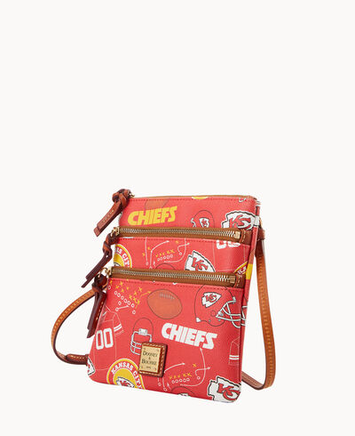 NFL Chiefs N S Triple Zip Crossbody