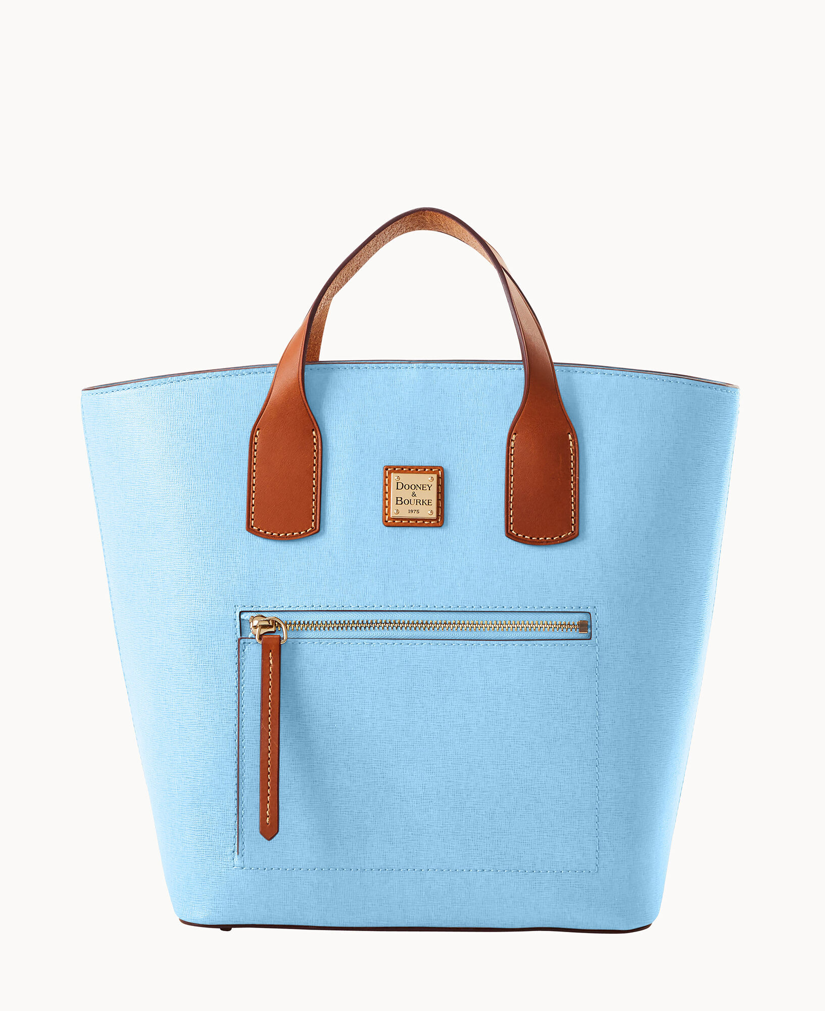 Dooney & Bourke Saffiano Lexi Crossbody Shoulder Bag Purse Sky Blue