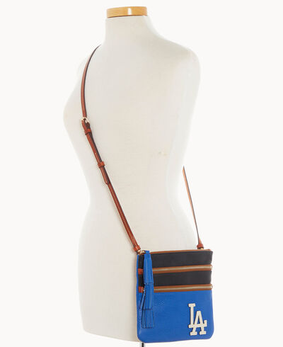 MLB Dodgers Triple Zip Crossbody