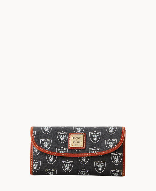 NFL Raiders Continental Clutch