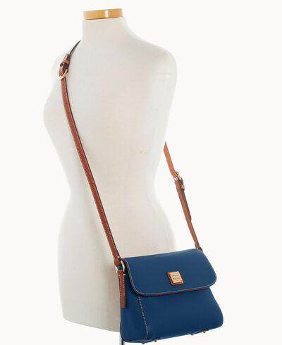 Pebble Grain Small Eliza Crossbody