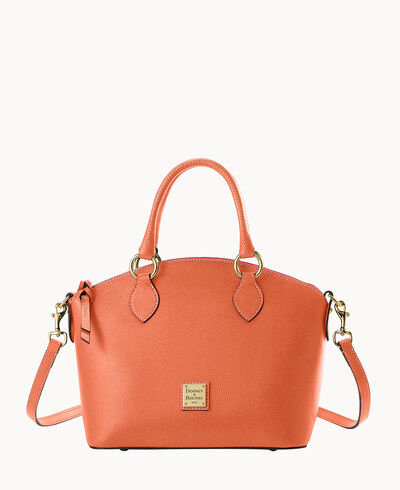 Saffiano Satchel