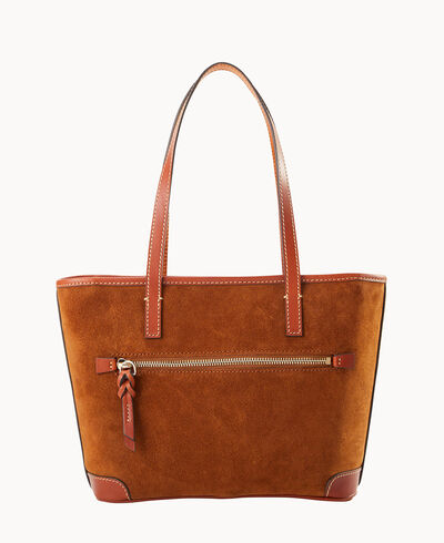 Suede Small Charleston Shopper