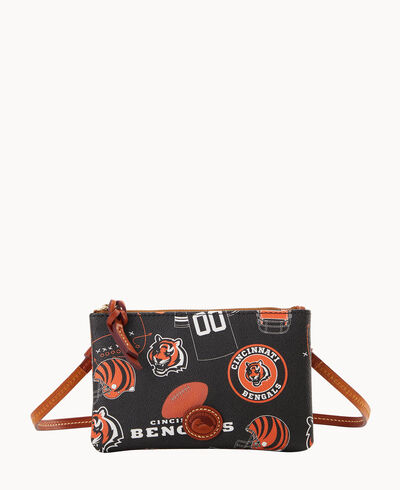 NFL Bengals Top Zip Crossbody