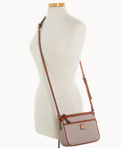 Pebble Grain East West Pocket Crossbody