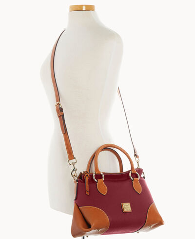 Pebble with Florentine Trim Satchel 30