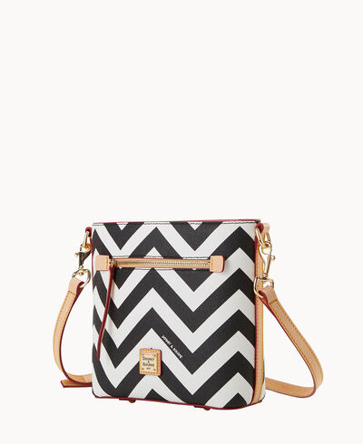 Chevron Small Zip Crossbody