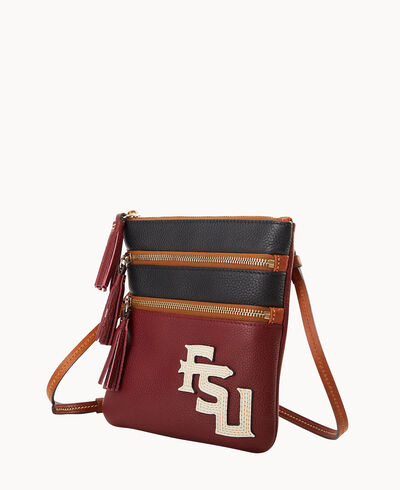 Collegiate Florida State Triple Zip Crossbody