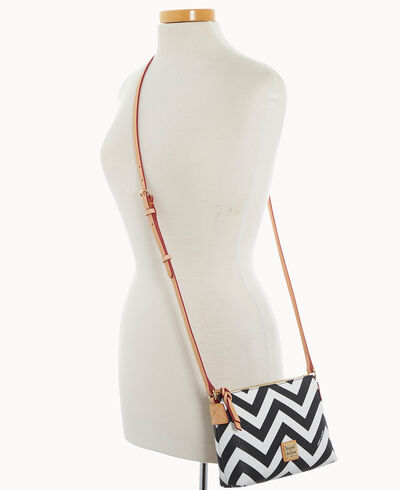 Chevron Crossbody Pouchette