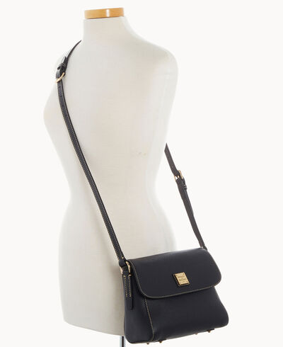 Pebble Grain Small Eliza Crossbody