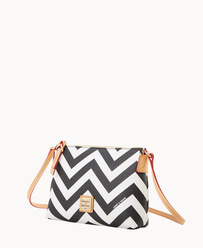 Chevron Crossbody Pouchette