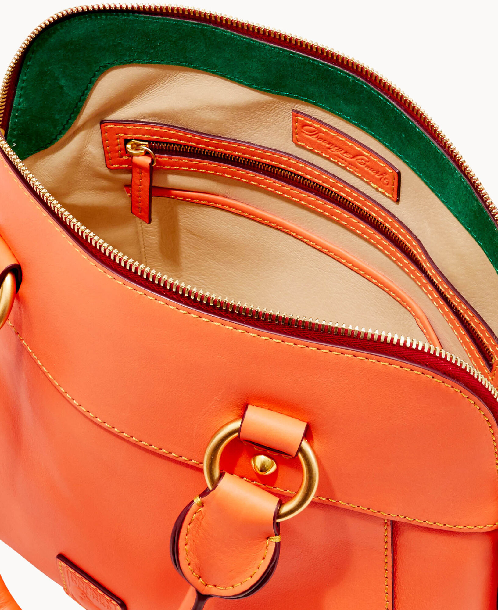 DOONEY AND BOURKE— FLORENTINE CAMERON in the color Salmon- REVIEW