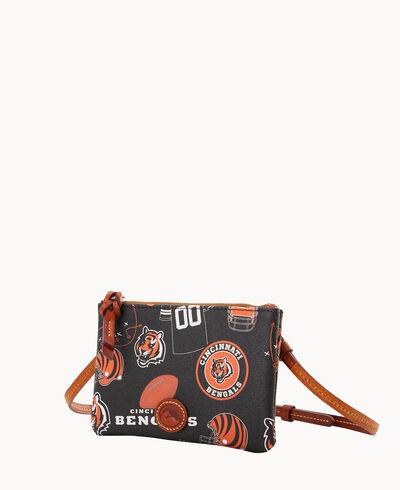 NFL Bengals Top Zip Crossbody