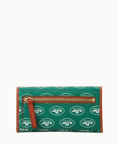 NFL Jets Continental Clutch