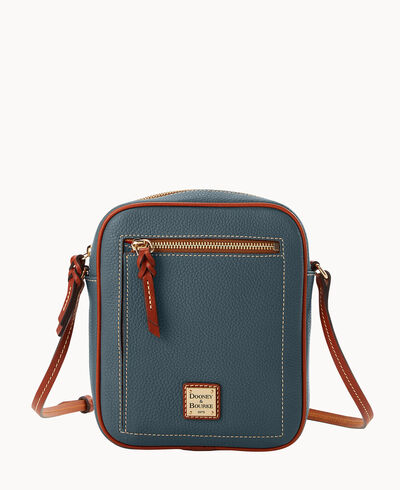 Pebble Grain Camera Crossbody