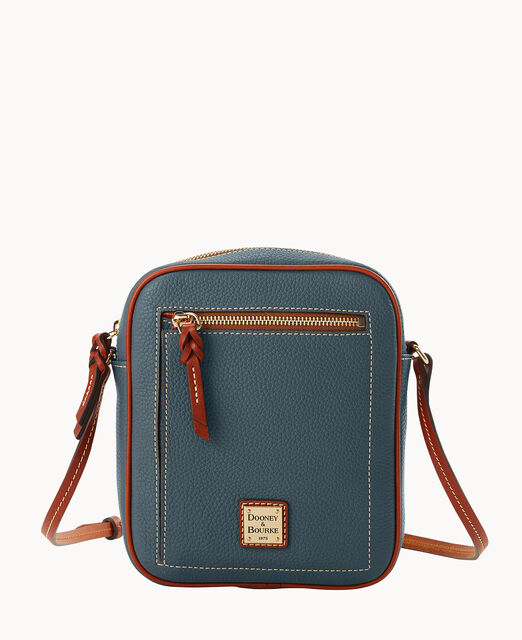 Pebble Grain Camera Crossbody