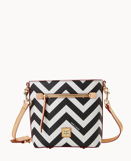 Chevron Small Zip Crossbody