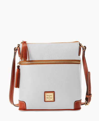 Pebble Grain Small Tassel Crossbody