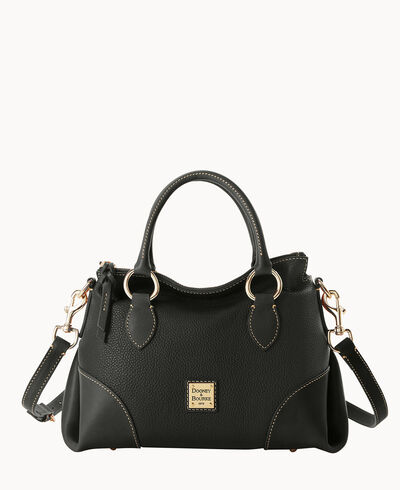 Pebble with Florentine Trim Satchel 30