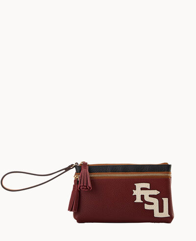 Collegiate Florida State Double Zip Wristlet