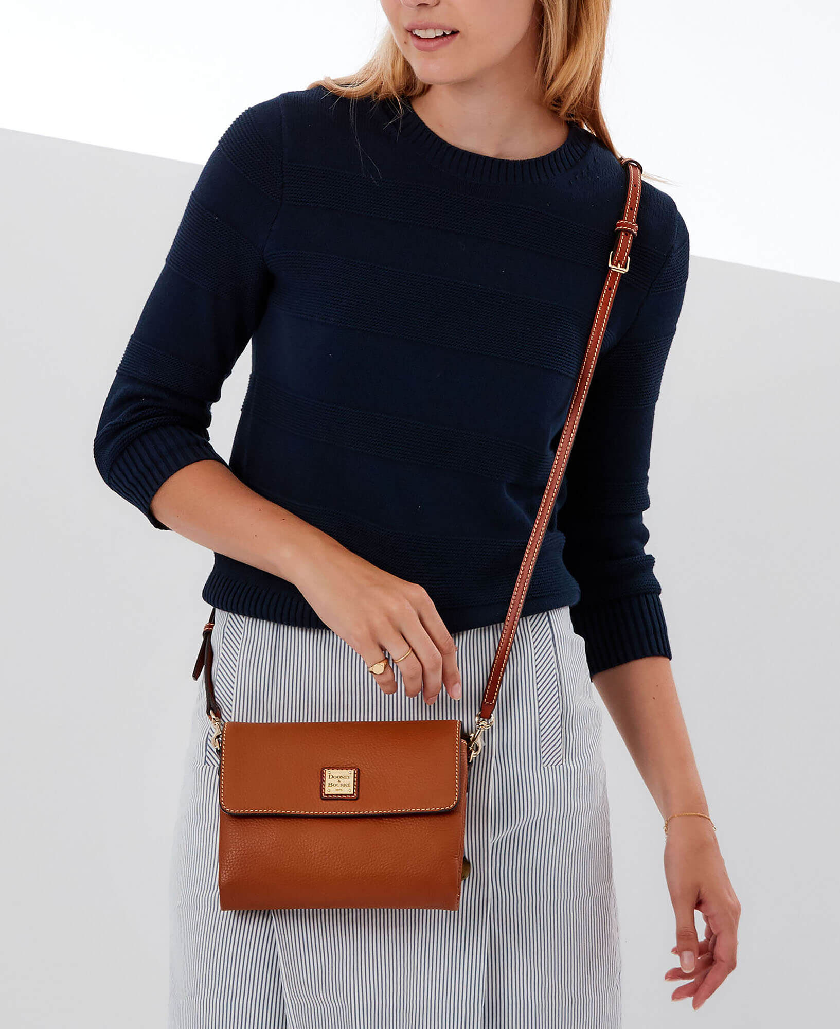 Dooney & Bourke Pebble Flap Crossbody 