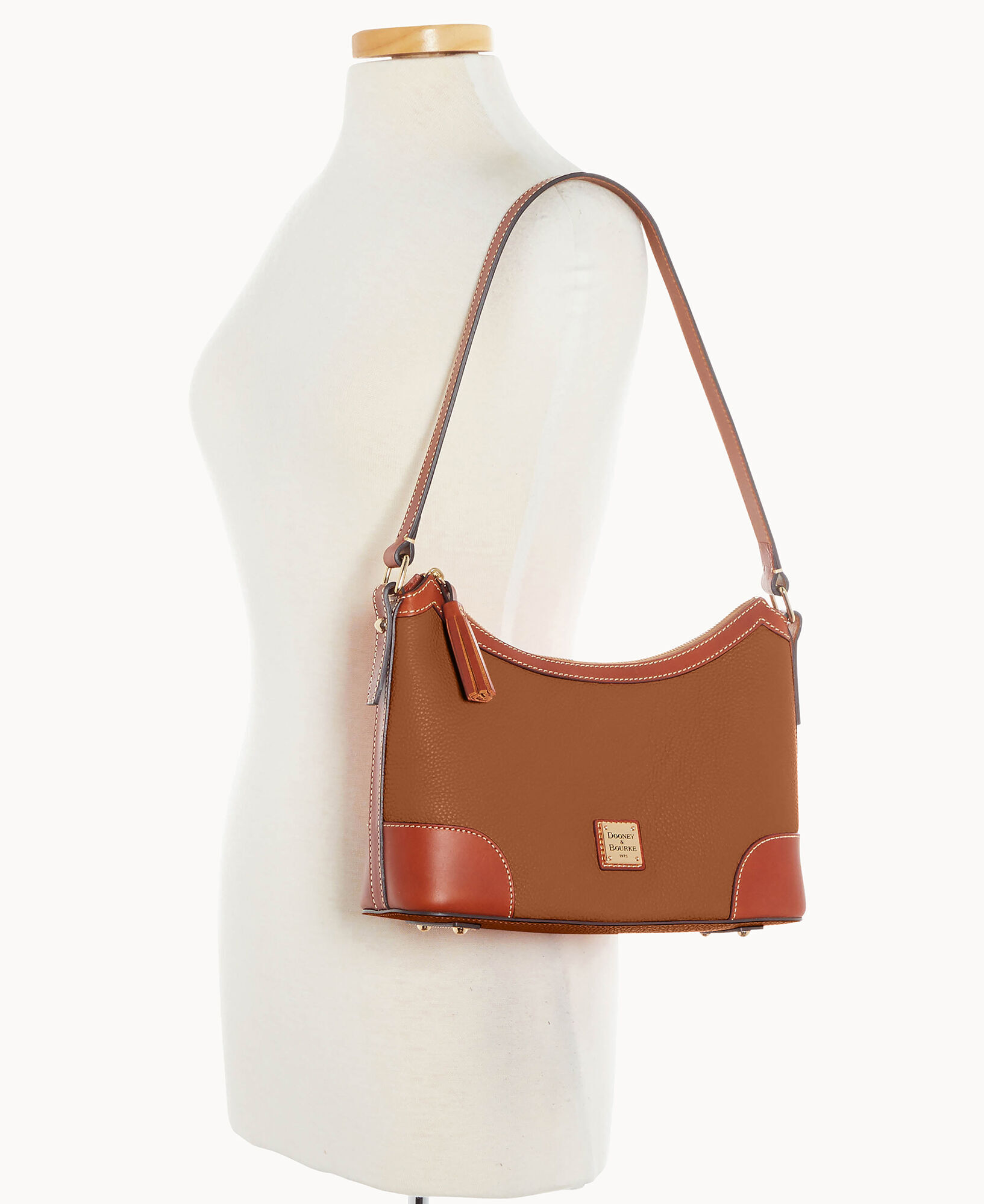 Dooney Bourke Pebble Grain Large Shoulder Bag