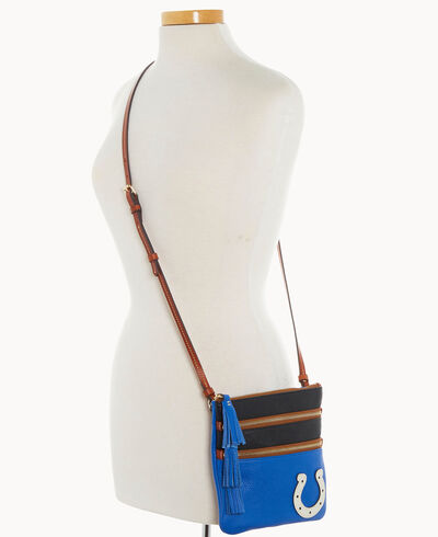 NFL Colts Triple Zip Crossbody