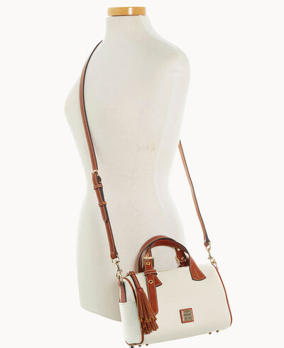 Pebble Grain Small Kendra Satchel