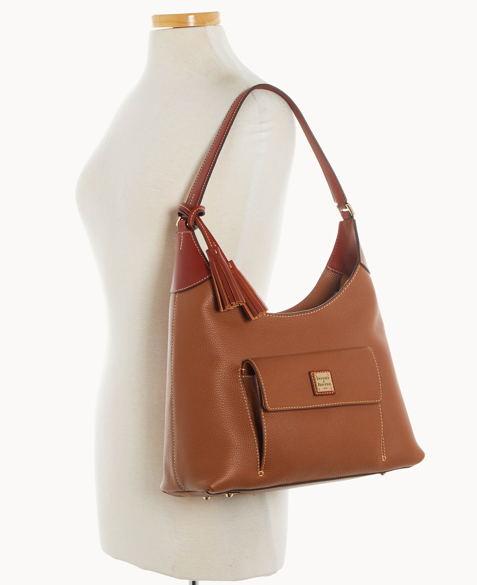 Dooney and bourke deals pebble leather hobo