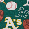 MLB Athletics Large Zip Around Wristlet