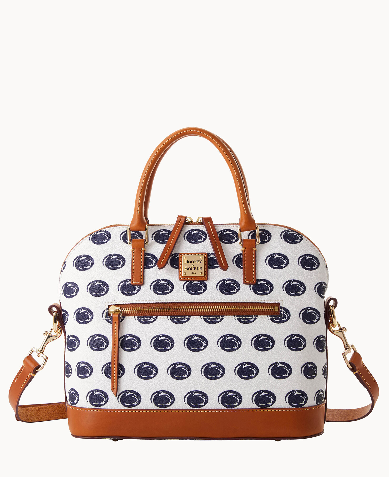 Dooney Bourke Collegiate Penn State Domed Zip Satchel