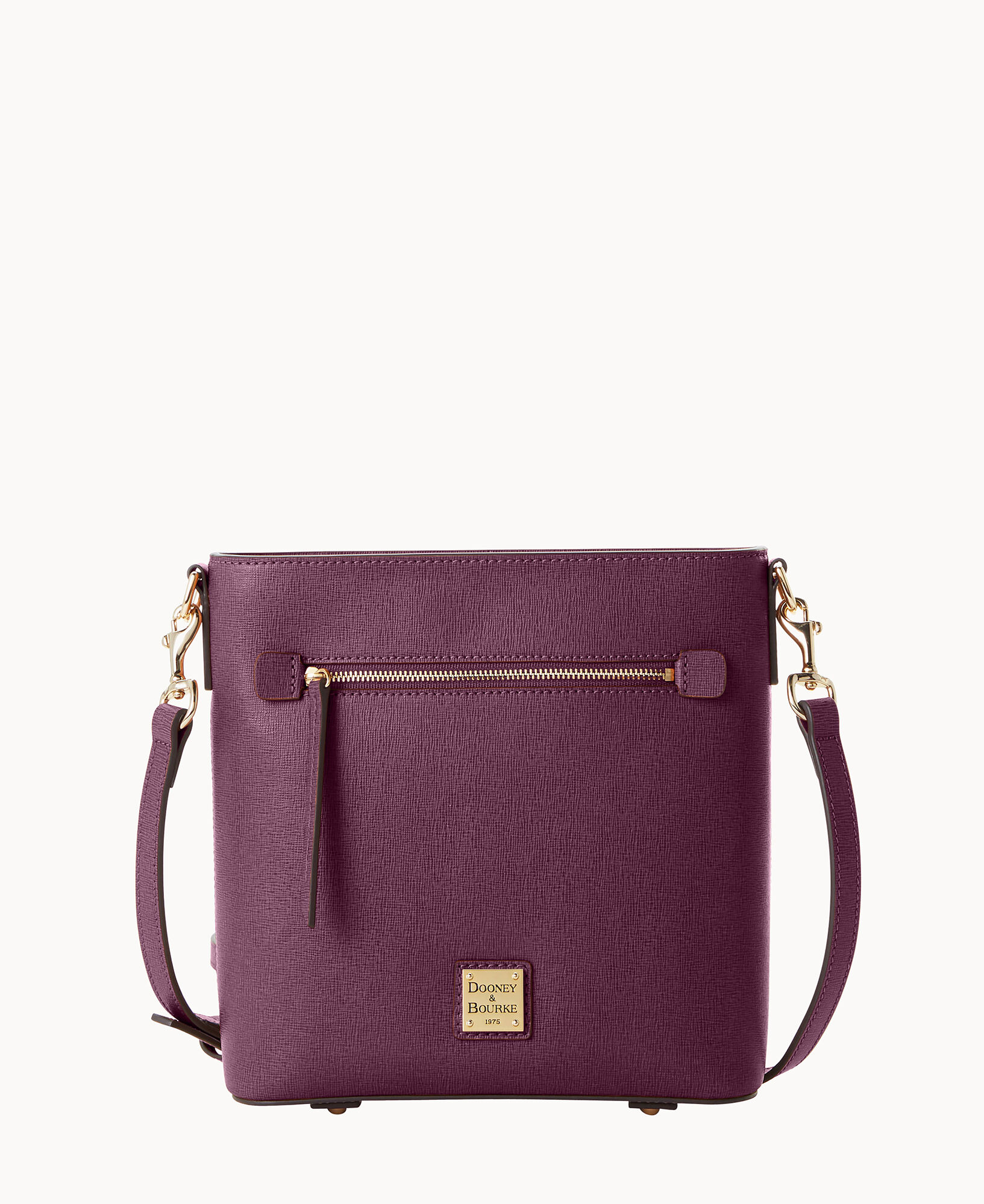 Camden Saffiano Zip Crossbody