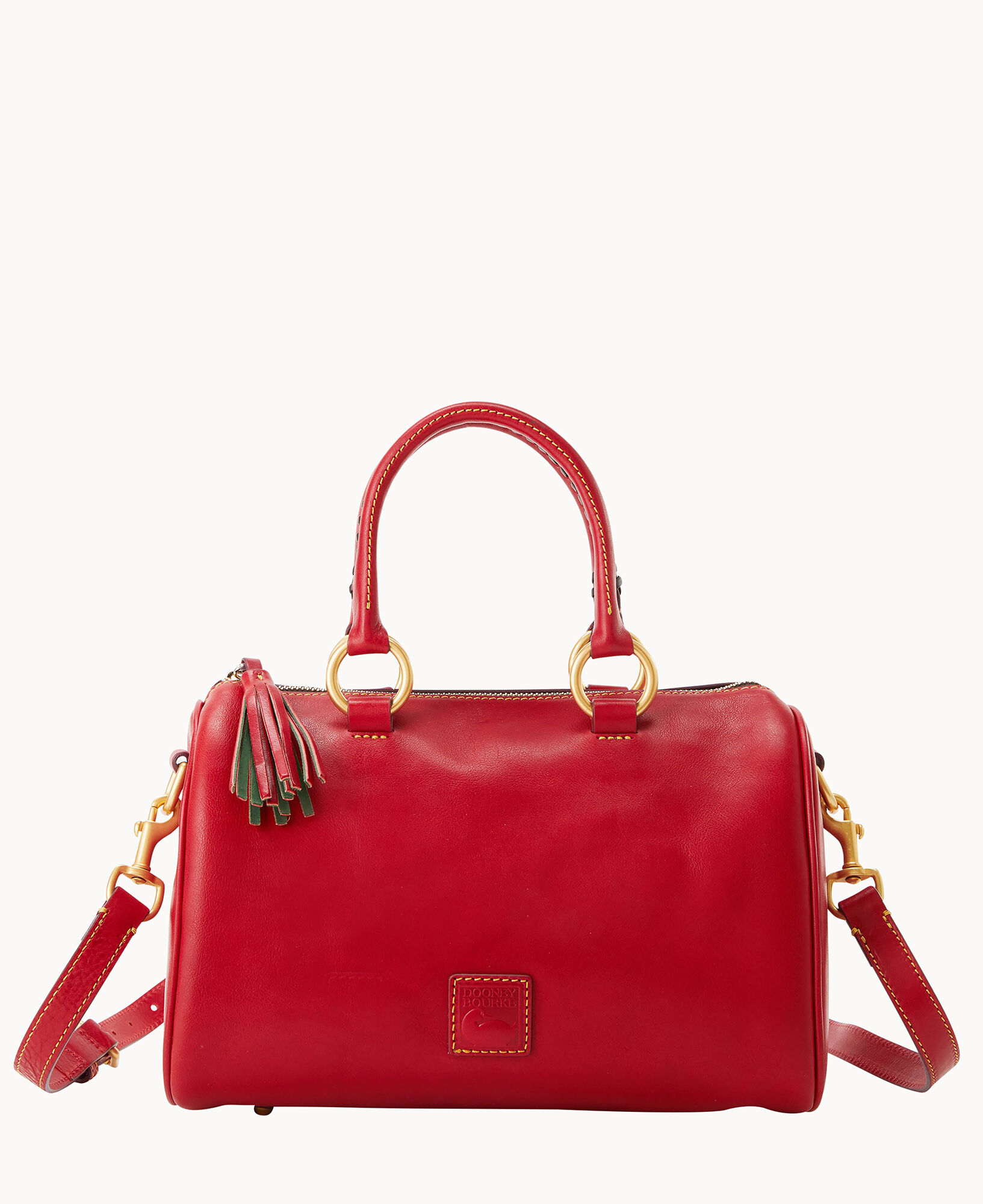 Dooney and bourke red florentine satchel sale