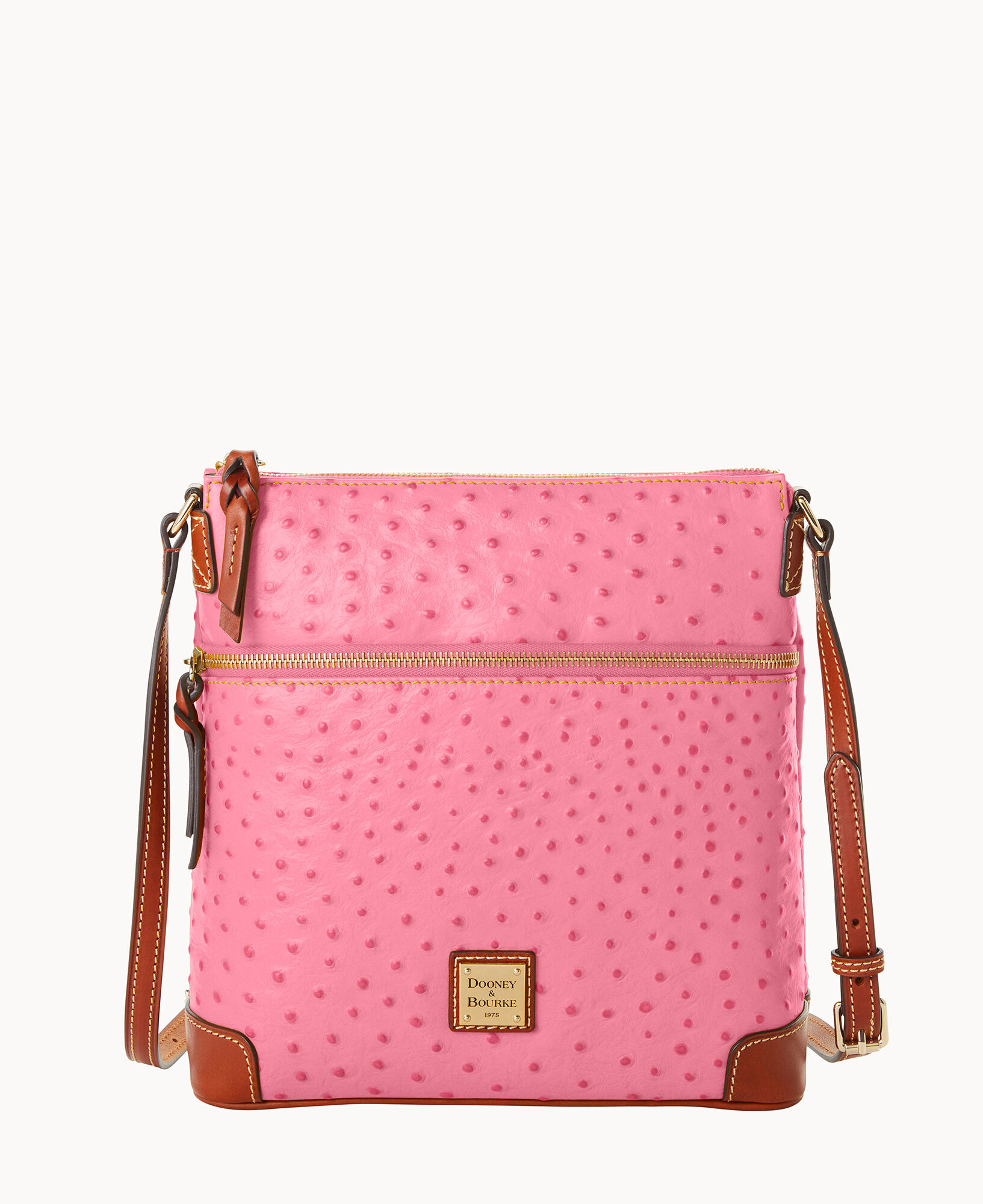 Pink dooney discount and bourke crossbody