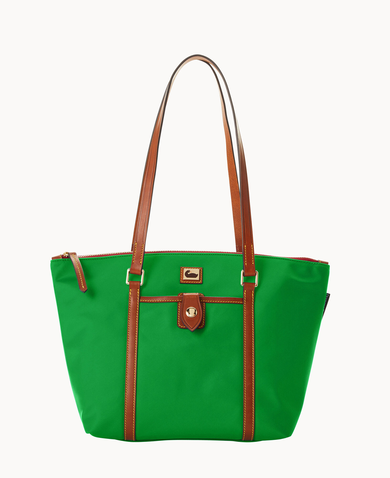 Dooney And Bourke Wayfarer Nylon Zip Tote Bag Purse Kelly Green Bcamd1783 For Sale Online Ebay 