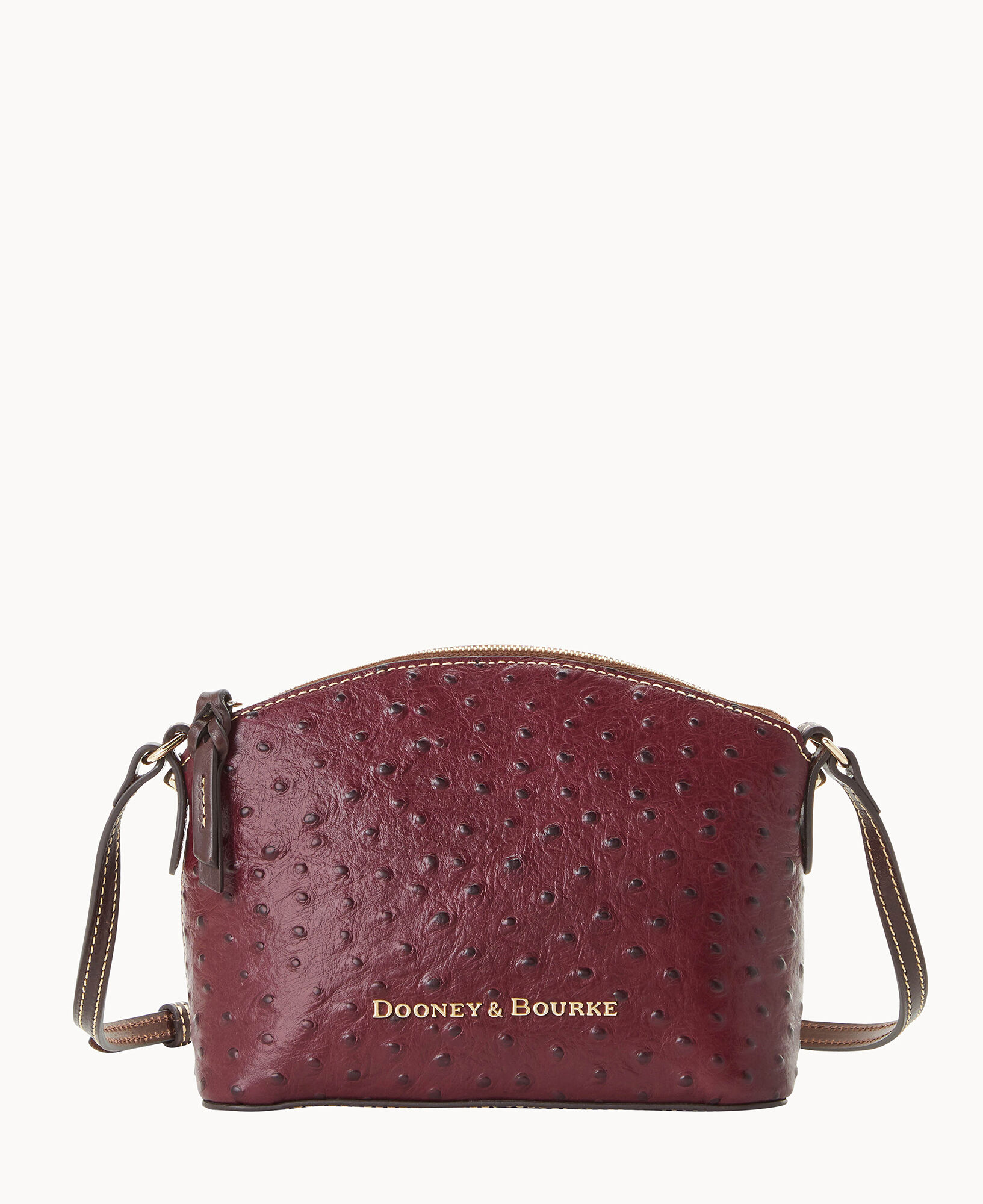 Dooney & Bourke Ostrich Ruby Crossbody shops purse