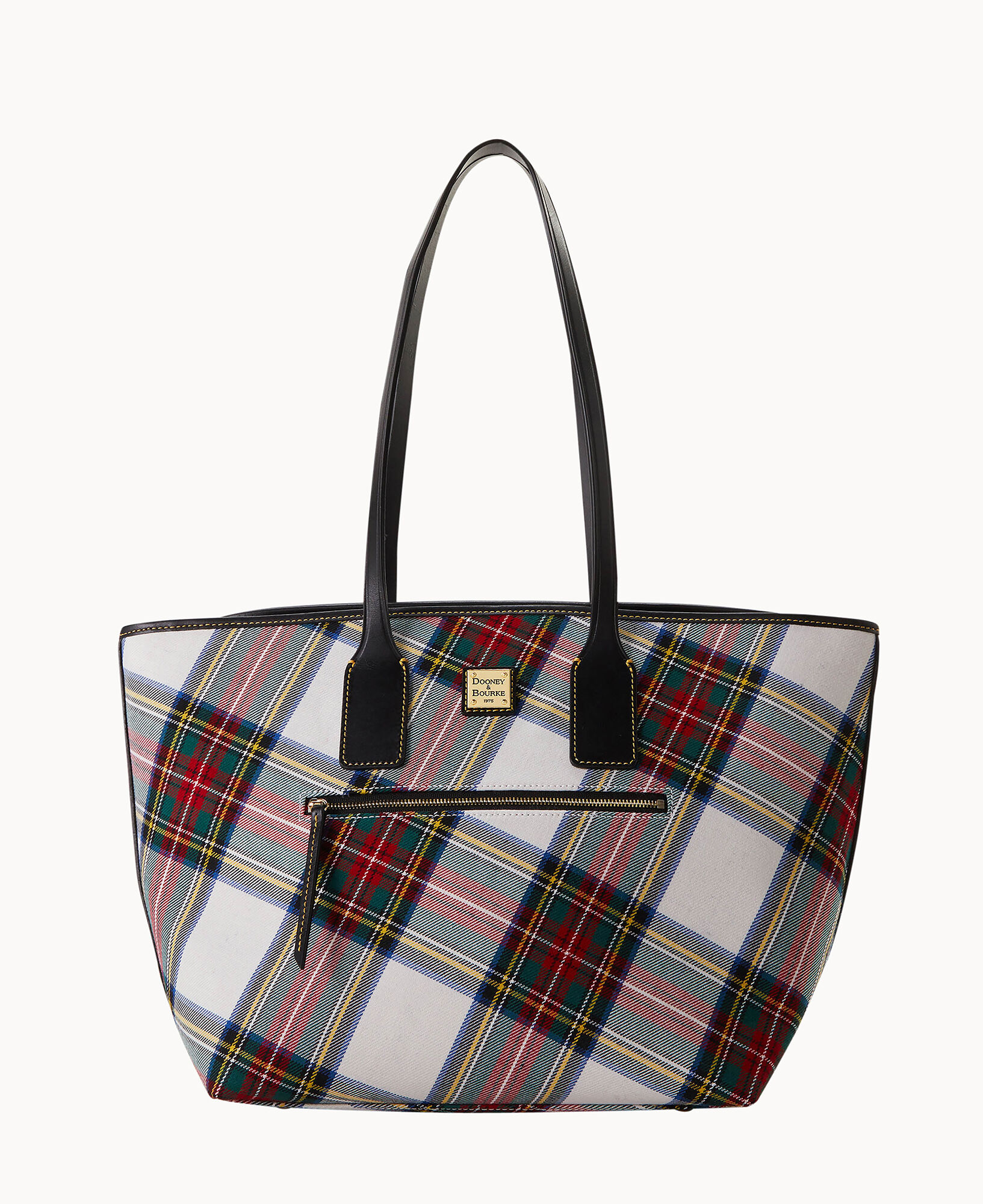 Dooney and bourke hot sale plaid tote