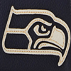 NFL Seahawks Double Zip Wristlet