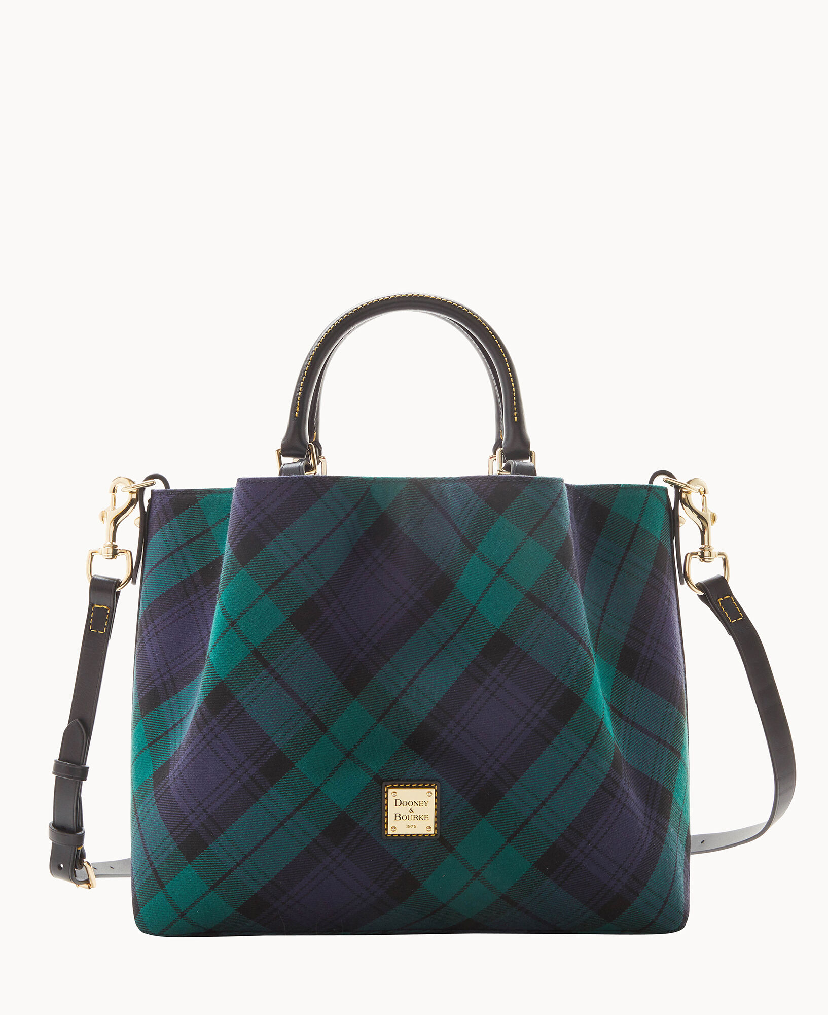 Dooney Bourke Tartan Large Barlow