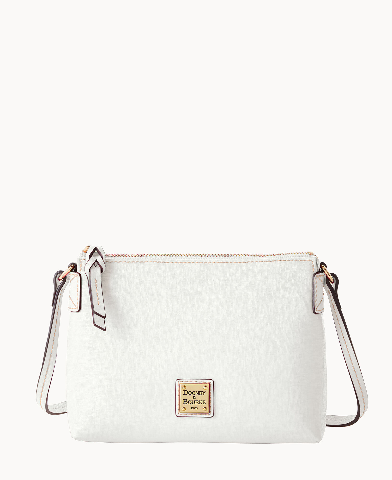 Dooney & Bourke Handbag, Saffiano Lexi Crossbody - Brown Tmoro: Handbags