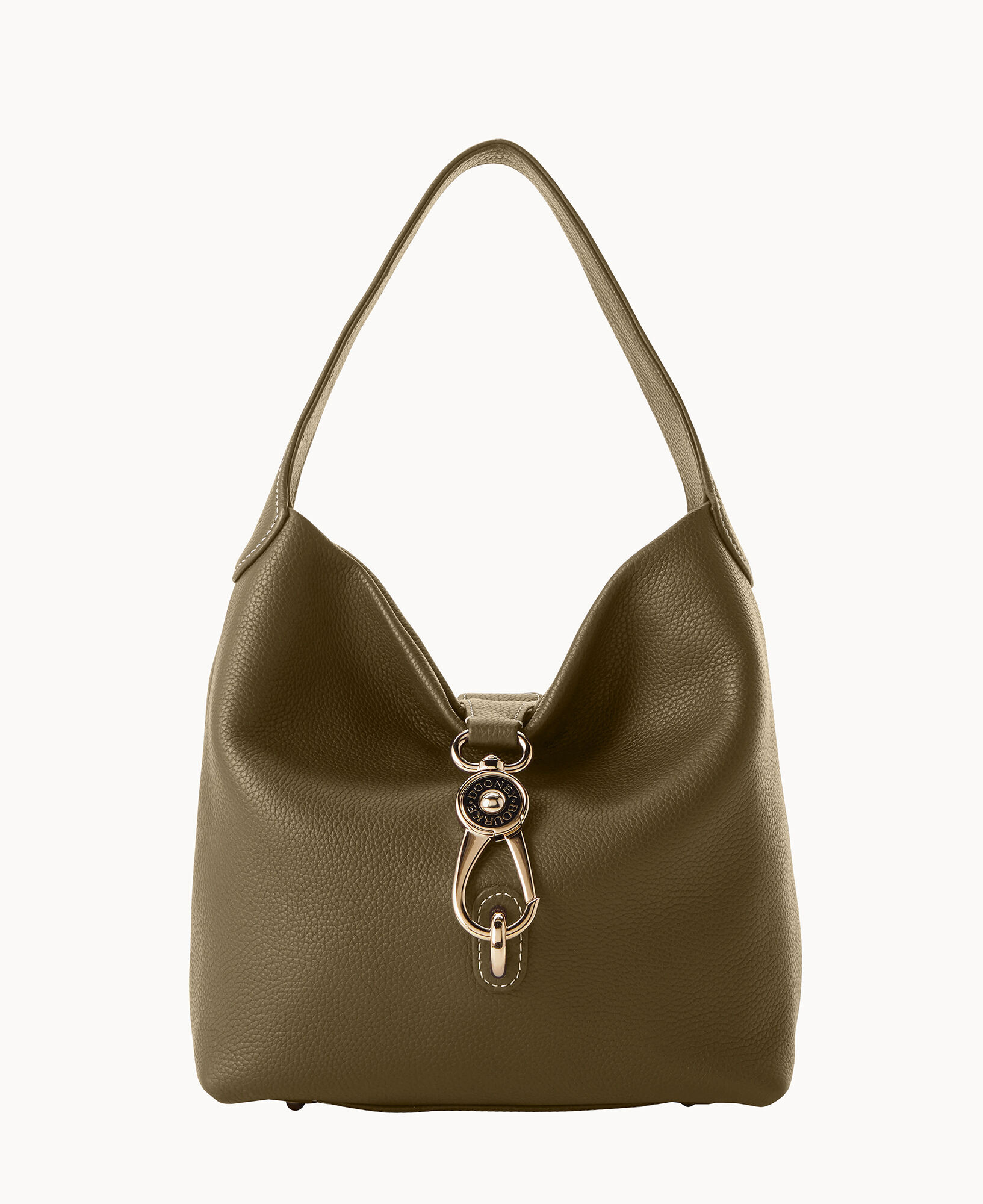 DOONEY & BOURKE tan logo hobo bag orders