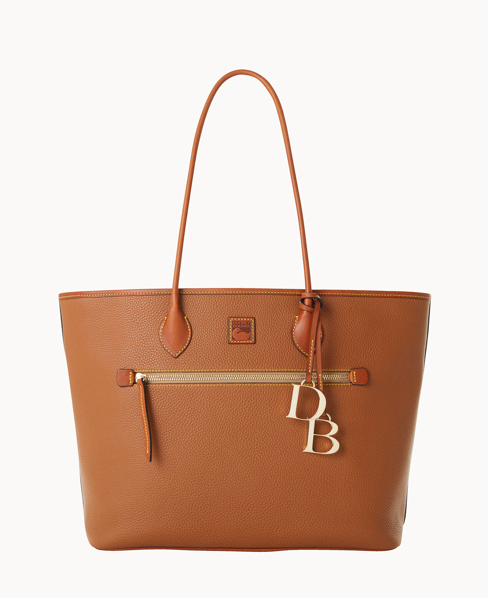 Dooney Bourke brown leather tote purchases